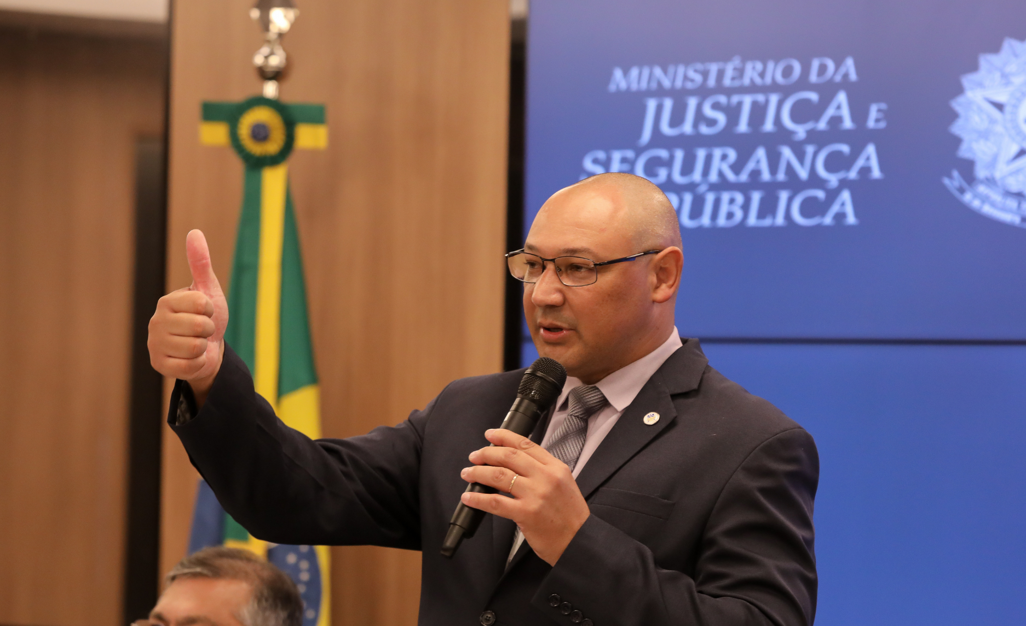 Reunião de Comandantes - Ministério da Justiça.