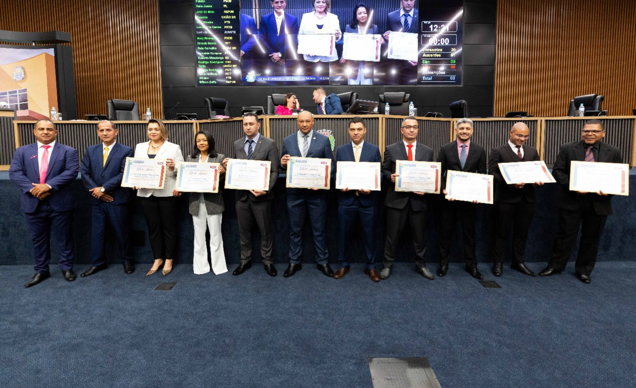 Moção de Aplausos ao INEPSP na Câmara Municipal de Barueri-SP.